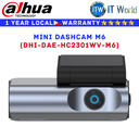 Dahua Mini Dash Cam M6 Series 1296p (DHI-DAE-HC2301WV-M6)