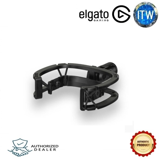 [EL-10MAE9901] Elgato Wave Shock Mount Anti-Vibration Suspension Mount (Black)