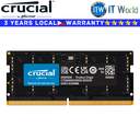 Crucial DDR5 RAM 48GB 5600Mhz SODIMM Unbuffered Laptop Memory (CT48G56C46S5)