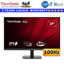 Viewsonic Monitor VA2708-2K-MHD 27" (2560 x 1440 QHD) / 100Hz / IPS / 1ms w/ Built-in Speakers (VA2708-2K-MHD)