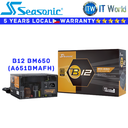 Itw | Seasonic PSU 550W/650W Power Supply Unit B12 BM Series 80+ Bronze Semi-Modular (BM550 | BM650)