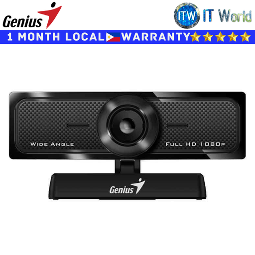 [GEN32200004400] Genius Camera for Computer PC WideCam F100 V2 Wide Angle 1080p Webcam (GEN32200004400)