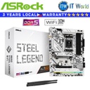 ASRock Motherboard B650 Steel Legend WiFi ATX AM5 DDR5