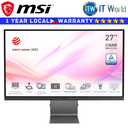 MSI Monitor Modern MD271UL 27" 3840x2160 4K UHD / 60Hz / IPS / 4ms GTG Business & Productivity