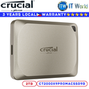 Crucial 2TB Portable SSD X9 Pro for Mac External USB 3.2 Gen-2 (10Gb/s)(CT2000X9PROMACSSD9B)