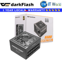 darkFlash PSU 650Watts Power Supply Unit PMT650 80+ Gold ATX3.1 PCIe5.1 Full Modular