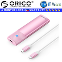 Itw | Orico M2 NVMe HDD M 2 NVMe HDD Enclosure USB3.2 Gen2 Type-C (PWM2-G2) (Blue/Black/Pink/Silver)