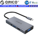 Itw | Orico USB Hub Docking Station 5 in 1 Multifunctional USB 3.1 Type-C (MC-U501P)