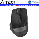 A4Tech Wireless Mouse FG45CS Air Stone Gray Fstyler Collection 2.4G Wireless Optical