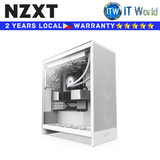 [CM-H72FW-01] NZXT Computer PC Case H7 Flow Mid-Tower ATX Airflow Case White (CM-H72FW-01) (Matte White)