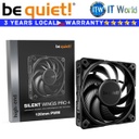 Be Quiet! PC Fan Silent Wings Pro 4 Black 120mm PWM Fluid Dynamic Bearing (BL098)