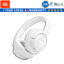 JBL Tune 770NC Adaptive Noise Cancelling Wireless Over-Ear Headphones (Black | Blue | Purple | White (White)