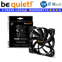 Be Quiet! PC Fan Pure Wings 2 Black Single Fan 120mm High Speed Rifle Bearing Tech (BL080)