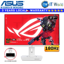 ASUS Gaming Monitor ROG Strix XG27ACS-W 27" 2560x1440 / 180Hz / Fast IPS / 1ms GTG