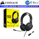 Corsair Gaming Wired Headset HS35 Surround V2 Carbon Multiplatform (CS-CA-9011386-AP)