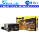 Seasonic PSU 550W Power Supply Unit Core GC-550 80+ Gold Fixed Cables (SSR-550LC)