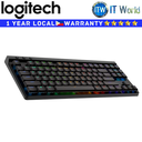 Logitech Wireless Gaming Keyboard G515 Lightspeed TKL Lowprofile Lightsync RGB (Black)