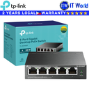 TP-Link Router Switch TL-SG1005P 5-Port Gigabit Desktop Switch 4-Port PoE+ Plug and Play