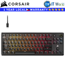 Corsair Wired Mechanical Gaming Keyboard K70 Core TKL RGB Black MLX Switch (CS-CH-911911E-NA)