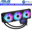 ASUS CPU Cooler Fan ROG Strix LC III 360 ARGB LCD Black Liquid Cooling