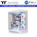 Thermaltake Computer Case CTE E550 TG Dual Chamber Mid Tower Snow (CA-1Z8-00M6WN-00)