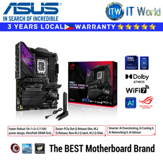 [ROG STRIX Z890-E GAMING WIFI] ASUS Motherboard ROG STRIX Z890-E GAMING WIFI ATX LGA 1851 DDR5