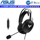 ASUS Wired Gaming Headset TUF Gaming H1 Gen II Black USB Virtual 7.1 Channel Lightweight