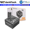 Darkflash PSU 750Watts Power Supply Unit PMT750 80+ Gold ATX3.1 PCIe5.1 Full Modular