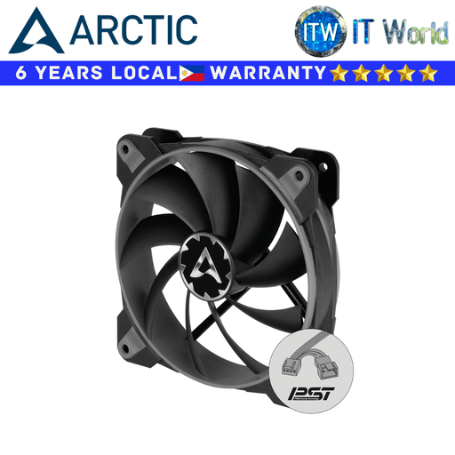 [ACFAN00163A] Arctic PC Fan BioniX F120 120 mm PWM Fan with Cable Splitter Grey/Black (ACFAN00163A) (Grey/Black)