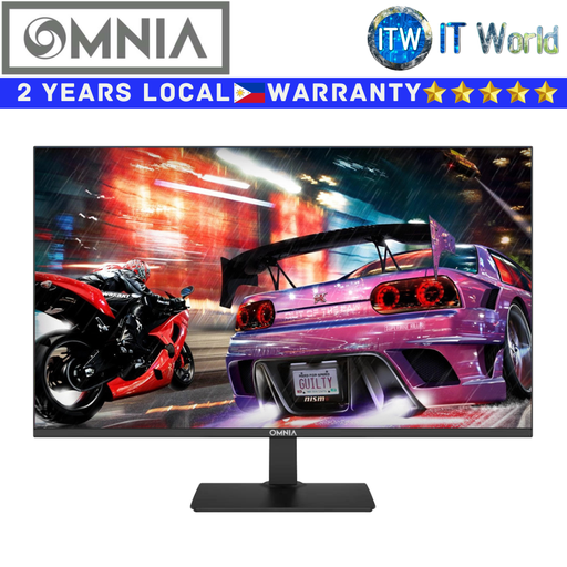 [OMNIA FI27HC] Omnia LED Monitor FI27HC 27&quot; (1920 x 1080 FHD) / 120Hz / IPS / 1ms MPRT