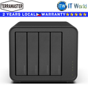 Terramaster NAS Storage D4-320 4-Bays USB Single Disk Enclosure Network Attached Storage