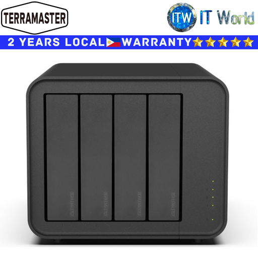 [D4-320] Terramaster NAS Storage D4-320 4-Bays USB Single Disk Enclosure Network Attached Storage