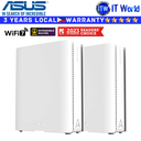 ASUS Wireless Router ZenWifi BQ16 BE25000 Quad-Band Wifi7 Worry-free Smart Home Mesh (2-Pack)