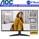 AOC Monitor Q27B36 27" 2560x1440 QHD / 100Hz / IPS / 1ms MPRT, 4ms GTG / Frameless Design