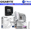 Gigabyte Bundle Motherboard Intel Core Ultra 7 265K with Z890 Aorus Elite Wifi7 Ice