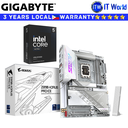 Itw | Gigabyte Bundle Motherboard Intel Core Ultra 5 245K with Z890 Aorus Pro Ice