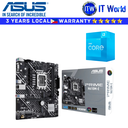 ASUS Bundle Motherboard Intel Core i3-12100 with PRIME H610M-E D5