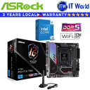 ASRock Bundle Motherboard Intel Core i5-14600K Processor with Z790 Phantom Gaming ITX/TB4