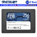 Patriot 256GB SSD P210 2.5" SATA III 6Gb/s Read 500MB/s Write 400MB/s Internal (P210S256G25)