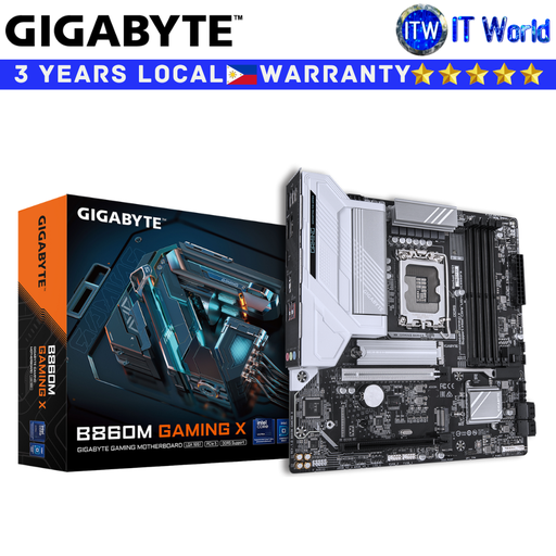 [GA-B860M-GAMING-X] Gigabyte Motherboard B860M Gaming X microATX LGA1851 DDR5 (GA-B860M-GAMING-X)