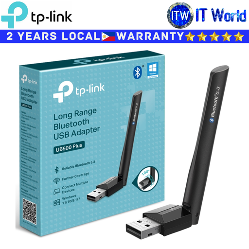 [UB500 Plus] TP-Link USB Adapter UB500 Plus Long-Range Bluetooth Adjustable Multi-Directional Antenna