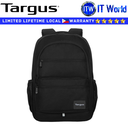 Targus Backpack Bag TBB653GL 15-16" Octave III Black Protective and Lightweight