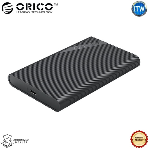 [2521C3-BK-EP] Orico 2.5-Inch Type-C Portable Hard Drive Enclosure