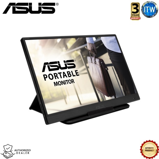 [MB165B] ASUS ZenScreen MB165B / 15.6&quot; WXGA / 60Hz / TN / 10ms (Tr+Tf) / Anti-Glare Portable Monitor