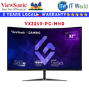 Viewsonic Gaming Monitor VX3219-PC-MHD / VX3219-2K-PRO-2 32" Flicker-free FreeSync Premium (VX3219-PC-MHD)