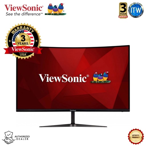 [VX3219-PC-MHD] ViewSonic OMNI VX3219-PC-MHD 32” 240Hz Curved Gaming Monitor