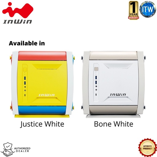 [Explorer Bone] INWIN Explorer Mini-ITX Tower PC Case - Bone White (Bone White)