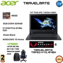 Acer Travelmate TMP214-41-R48X, AMD Radeon RX Vega 6, AMD Ryzen 5 PRO 4650, Notebook Laptop ITWorld