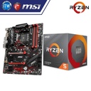 AMD Ryzen 5 3500 Desktop Processor with MSI B450 Gaming Plus Max
