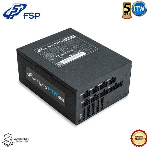 [HPT2-850M] FSP Hydro Ptm Pro 850W - 80 PLUS Platinum, Active PFC, ATX Power Supply Unit (HPT2-850M)